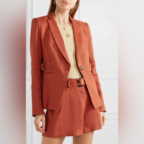 NWT $595 Vwronica Beard Baltazar Dickey Blazer Jacket - Picture 7 of 10